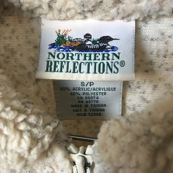 Vintage Zip up Fleece Vest - Northern Reflections - Picture 2 of 5
